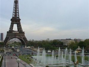 Wieża Eiffla od Trocadero