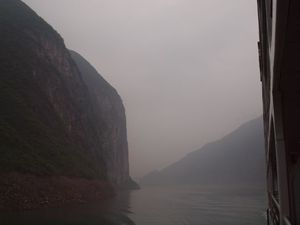 przelom Qutang Xia - mgła