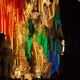 Jaskinia Trzcinowego Fletu - kolorowo oświetlona