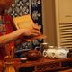 257  proces parzenia herbaty -  herbata prasowana