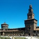 Mediolan Castello Sforzesco dziedziniec