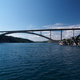 Pierwszy most na rzece Krka