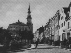 Rynek w Bolkowie za dawnych lat