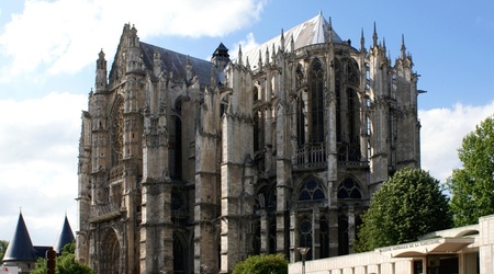 Beauvais widok katedry