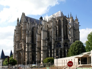 Beauvais widok katedry