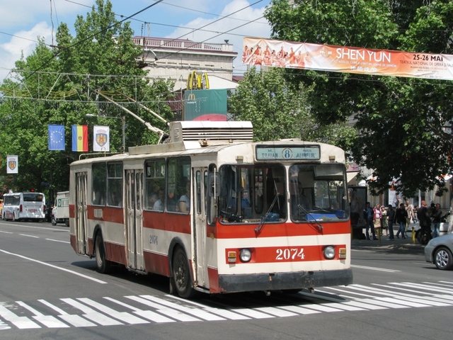 Oldskulowy trolejbus