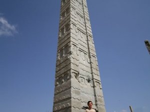 Obelisk i ja :)