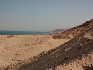 Krajobraz nad Morzem Martwym