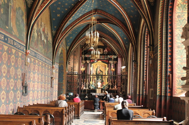 Kaplica Matki Boskiej Bolesnej, dawniej fragment krużganków