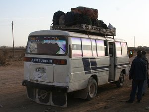 Autobus z Jijiga do Togwajale(granicy z Somalią)