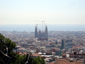 Widok z Parku Guell