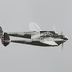 Lockheed P 38L lightning przelot 