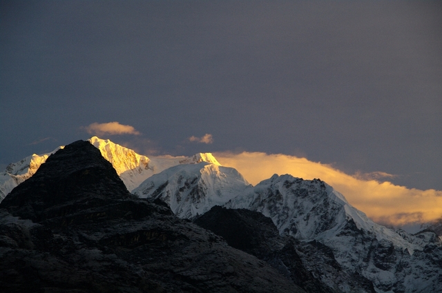 Poranek w Himalajach