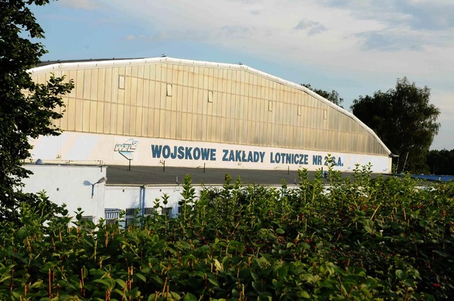 Jeden z hangarów WL 2 w Bydgoszczy 