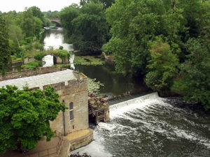 Widok z zamku w Warwick