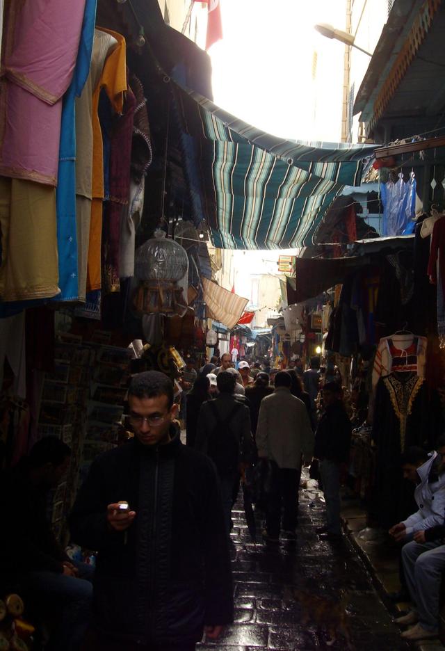 Souk w Tunisie