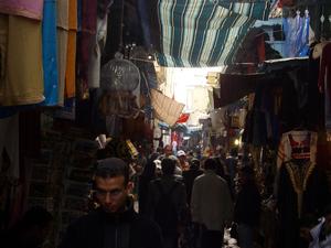 Souk w Tunisie