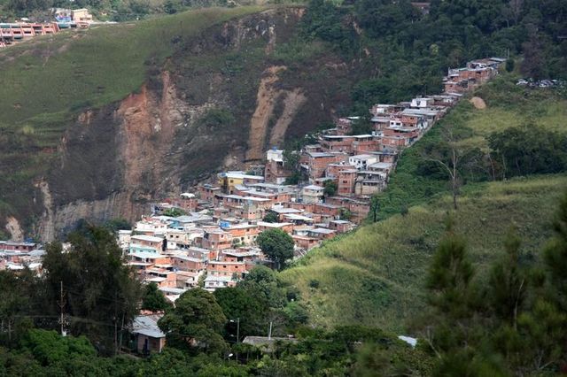Barrios - slumsy w Caracas