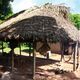Klepisko, kuchnia i pokój - wioska indiańska nad Caurą