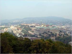 Widok na Budapeszt z Góry Gellerta