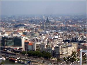 Widok na Budapeszt z Góry Gellerta