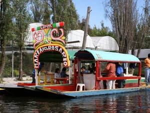 Pływajace ogrody Xochimilco