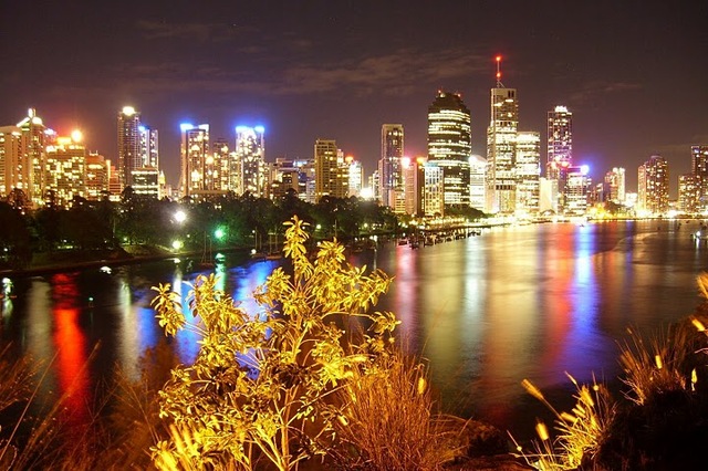 Brisbane nocą