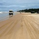 Na plaży - Fraser Island