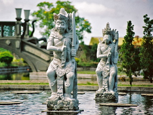 Bali, Pałac Wodny w Klungkung. 