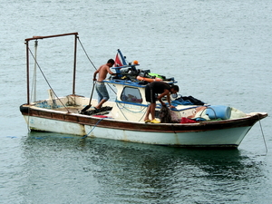 Stambul port lodka