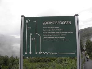 nad wodospadem Voringsfossen 