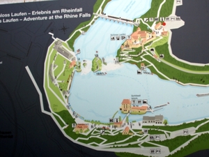 1 Rheinfall przy zamku Laufen