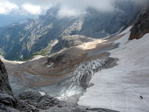 Zugspitze lodowiec1