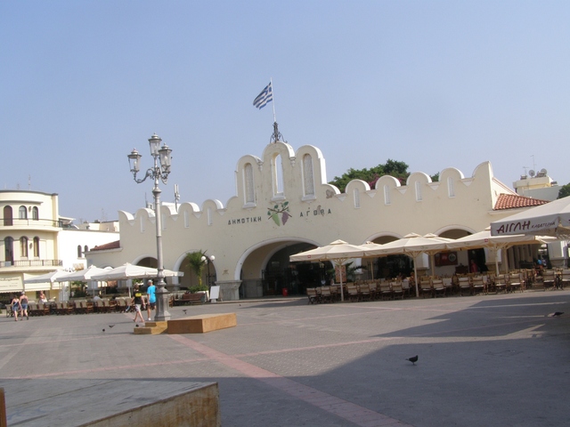 miasto Kos- bazar
