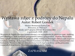 Nepal moimi oczami - wystawa zdjęć z podróży do Nepalu