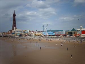 Blackpool plaża