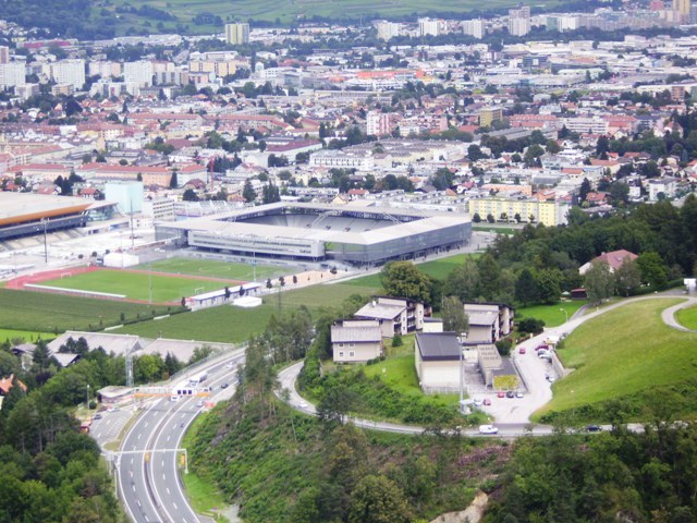 Stadion piłkarski w Innsbrucku