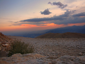 na górze nemrut