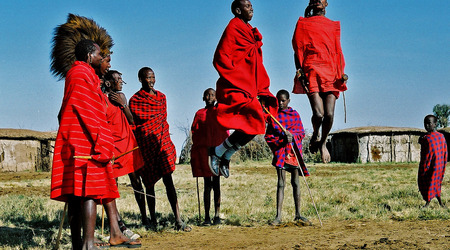 Masajowie, Kenia