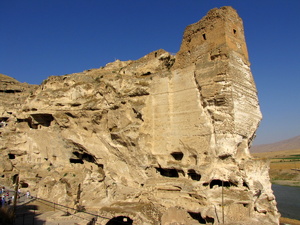 twierdza i mieszkania w hasankeyf