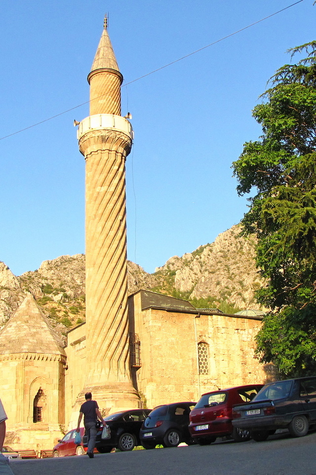 amasya - meczet spiralnego minaretu