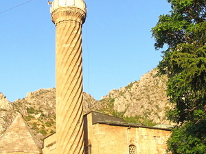 amasya - meczet spiralnego minaretu