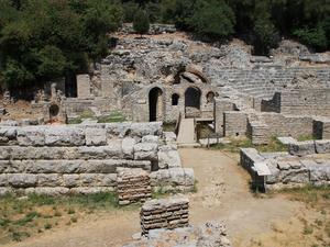 Albania- Butrint, świątynia Asklepiusa