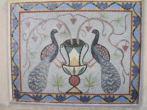 Palaiokastritsa- jedna z 4 mozaik- pawie