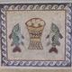 Palaiokastritsa- jedna z 4 mozaik- ryby
