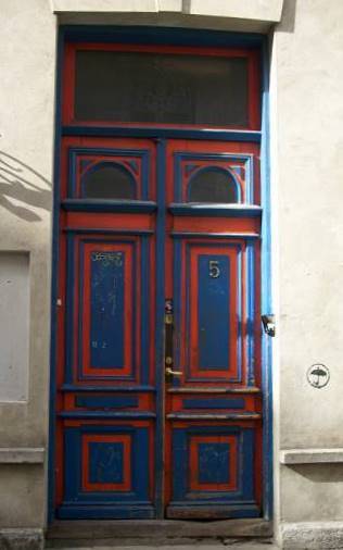 Tallin - Starówka - ozdobne drzwi