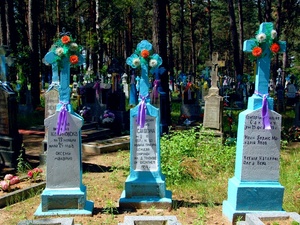 Dubicze Cerkiewne-cmentarz prawosławny