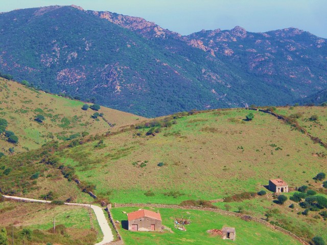 Monte Limbara i domki