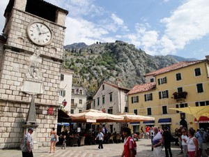 Kotor - rynek