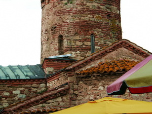 Bulgaria nesebar cerkiew parasole